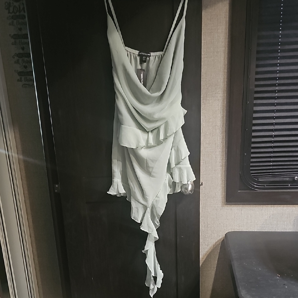 PrettyLittleThing Chic Light Gray Dress